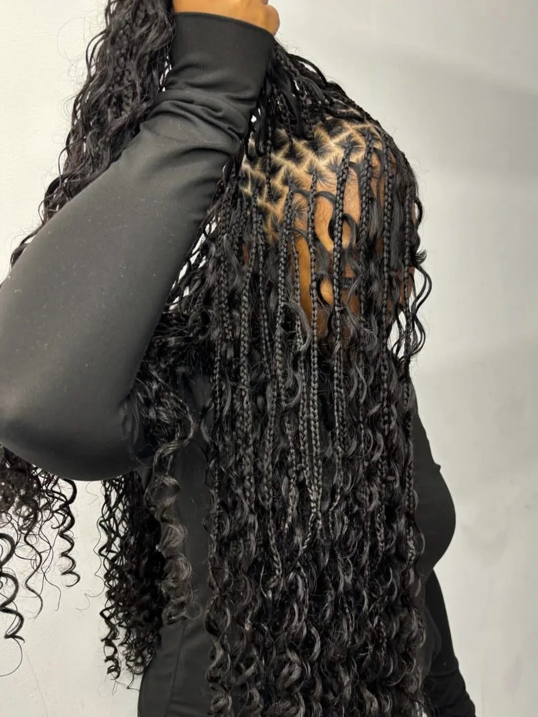 Lace Crochet Wig Cap Braided Wig Cap for Black Women Lace Front Pre Knot Full Lace Cap HD Full Lace Crotchet Cap with Baby Hair