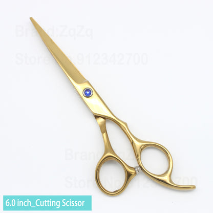 ZqZq Hairdressing Scissors 6 Inch Hair Scissors Professional Barber Scissors Cutting Thinning Styling Tool Hairdressing Shear