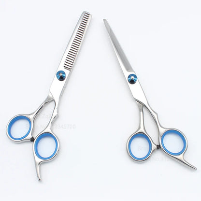 ZqZq Hairdressing Scissors 6 Inch Hair Scissors Professional Barber Scissors Cutting Thinning Styling Tool Hairdressing Shear