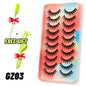 Lashes 5/10 Pairs 3D Mink Lashes Fluffy Soft Wispy Volume Natural long E-girls False Eyelashes Eye Lashes Reusable lashes Makeup
