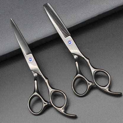 ZqZq Hairdressing Scissors 6 Inch Hair Scissors Professional Barber Scissors Cutting Thinning Styling Tool Hairdressing Shear