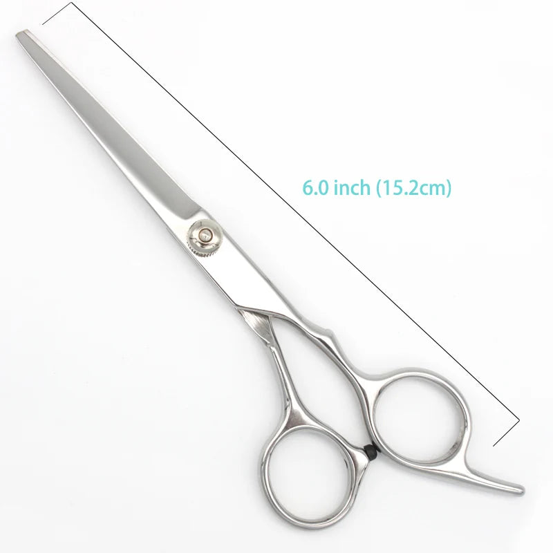 ZqZq Hairdressing Scissors 6 Inch Hair Scissors Professional Barber Scissors Cutting Thinning Styling Tool Hairdressing Shear