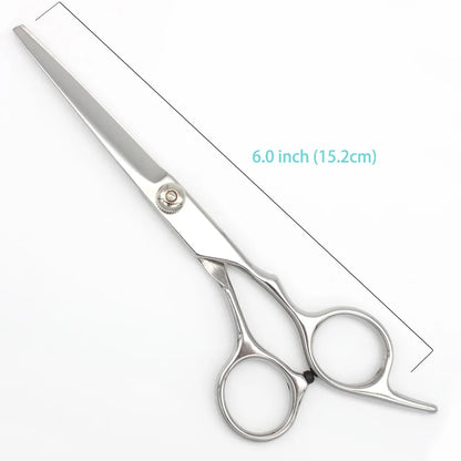 ZqZq Hairdressing Scissors 6 Inch Hair Scissors Professional Barber Scissors Cutting Thinning Styling Tool Hairdressing Shear