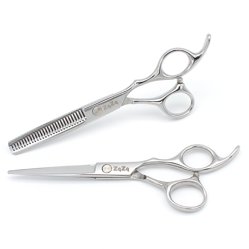ZqZq Hairdressing Scissors 6 Inch Hair Scissors Professional Barber Scissors Cutting Thinning Styling Tool Hairdressing Shear