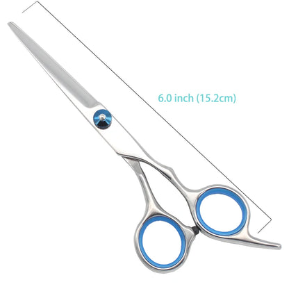 ZqZq Hairdressing Scissors 6 Inch Hair Scissors Professional Barber Scissors Cutting Thinning Styling Tool Hairdressing Shear