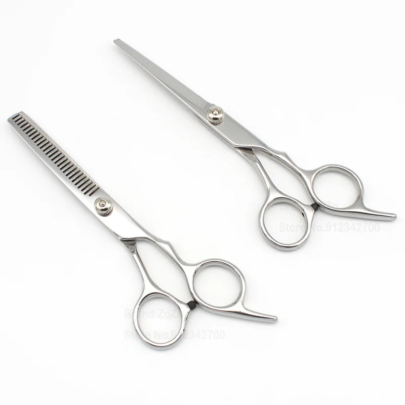 ZqZq Hairdressing Scissors 6 Inch Hair Scissors Professional Barber Scissors Cutting Thinning Styling Tool Hairdressing Shear