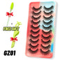 Lashes 5/10 Pairs 3D Mink Lashes Fluffy Soft Wispy Volume Natural long E-girls False Eyelashes Eye Lashes Reusable lashes Makeup