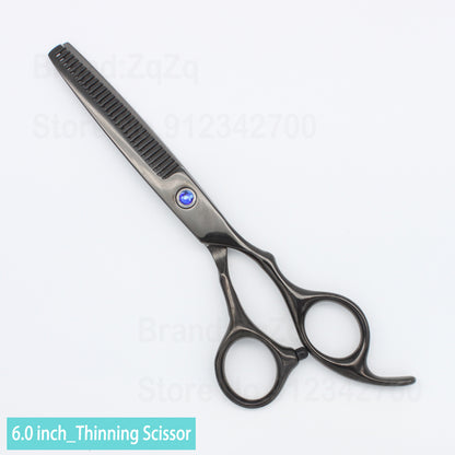 ZqZq Hairdressing Scissors 6 Inch Hair Scissors Professional Barber Scissors Cutting Thinning Styling Tool Hairdressing Shear