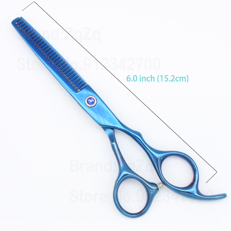 ZqZq Hairdressing Scissors 6 Inch Hair Scissors Professional Barber Scissors Cutting Thinning Styling Tool Hairdressing Shear