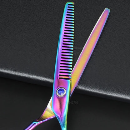 ZqZq Hairdressing Scissors 6 Inch Hair Scissors Professional Barber Scissors Cutting Thinning Styling Tool Hairdressing Shear