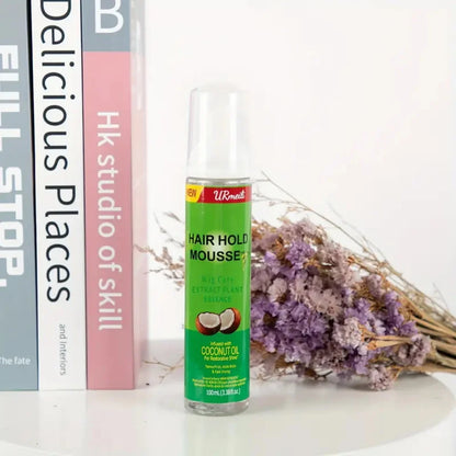 2025 Curly Hair Mousse For Wigs Strong Hold Olive Oil Hair Styling Mousse Anti-Frizz Hair Foam Mousse For Styling Hair Women Men