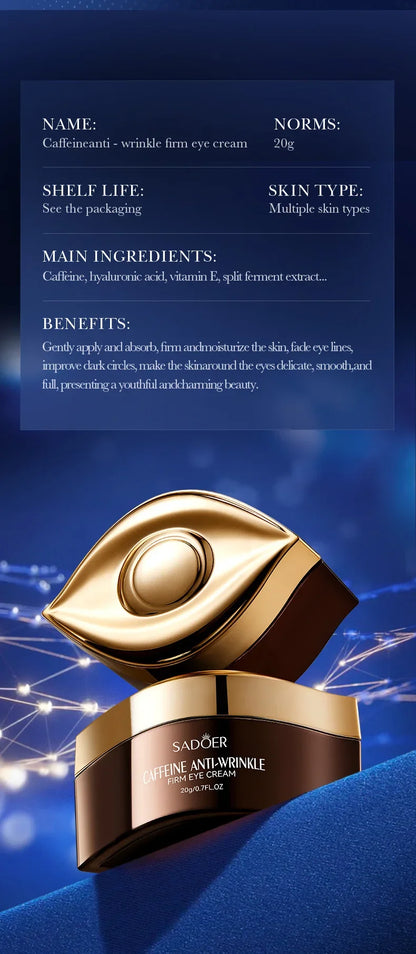 Caffeine Eye Cream Anti Dark Circles Eyes Bags