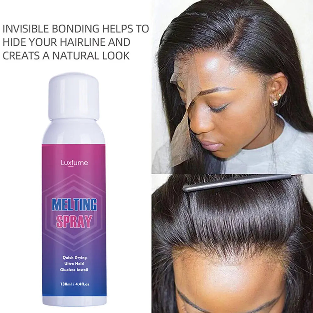 Melting Spray for Lace Wigs Got2b Spray for Wig Got 2b Spray Glue for Lace Front Hair Gel Accessories wig installation kit set