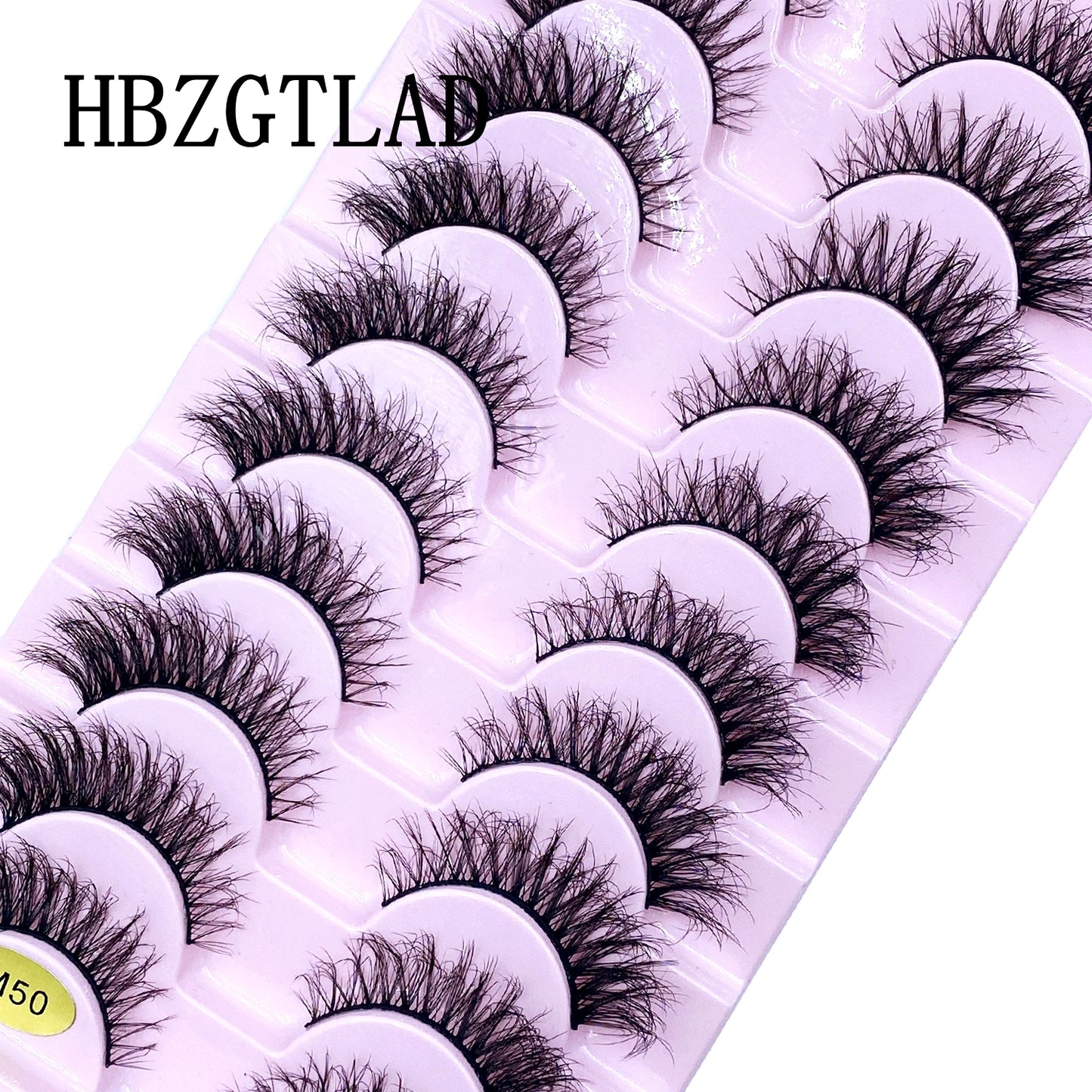 10 pairs Lashes Fluffy Soft Russian volumes Mink Lashes 3D Mink Eyelashes Lashes Reusable Fluffy False Lashes russian extensions
