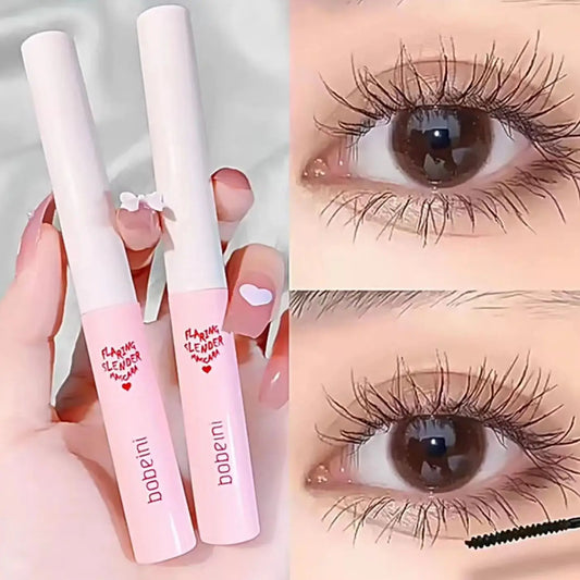 Brown Matte Mascara Makeup Ultra-Fine Brush Lengthens Eyelashes Waterproof Fast Dry Black Natural Curling Mascara Comestics