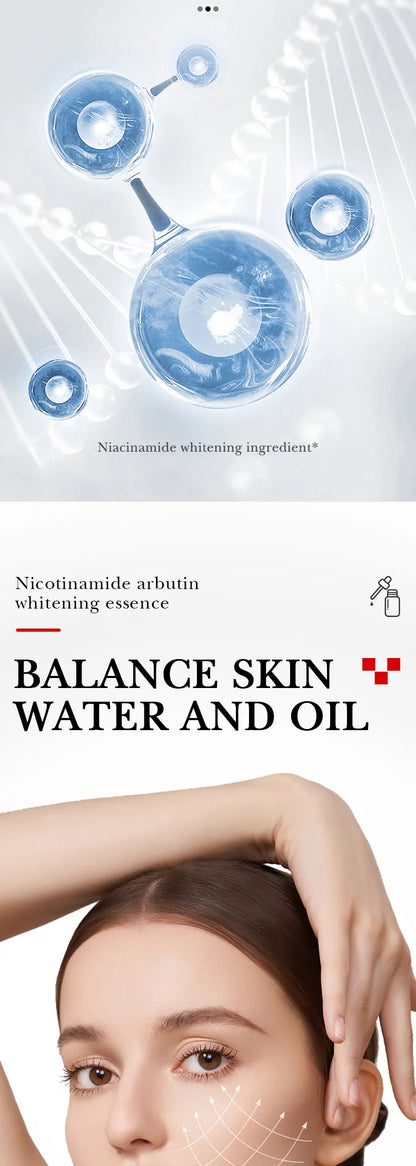 SADOER Arbutin Face Serum Moisturizing Nourishing Firming Brightening Face Serum Facial Essence Skin Care Products
