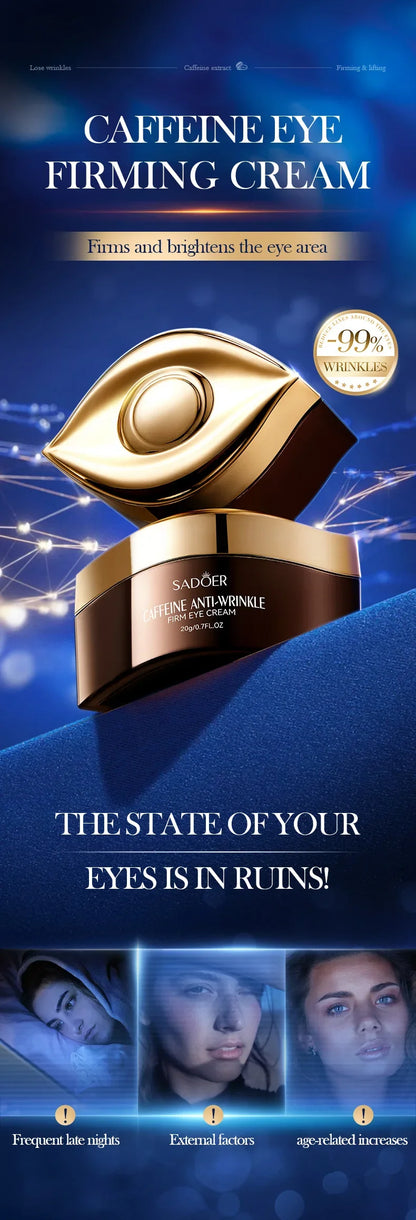 Caffeine Eye Cream Anti Dark Circles Eyes Bags