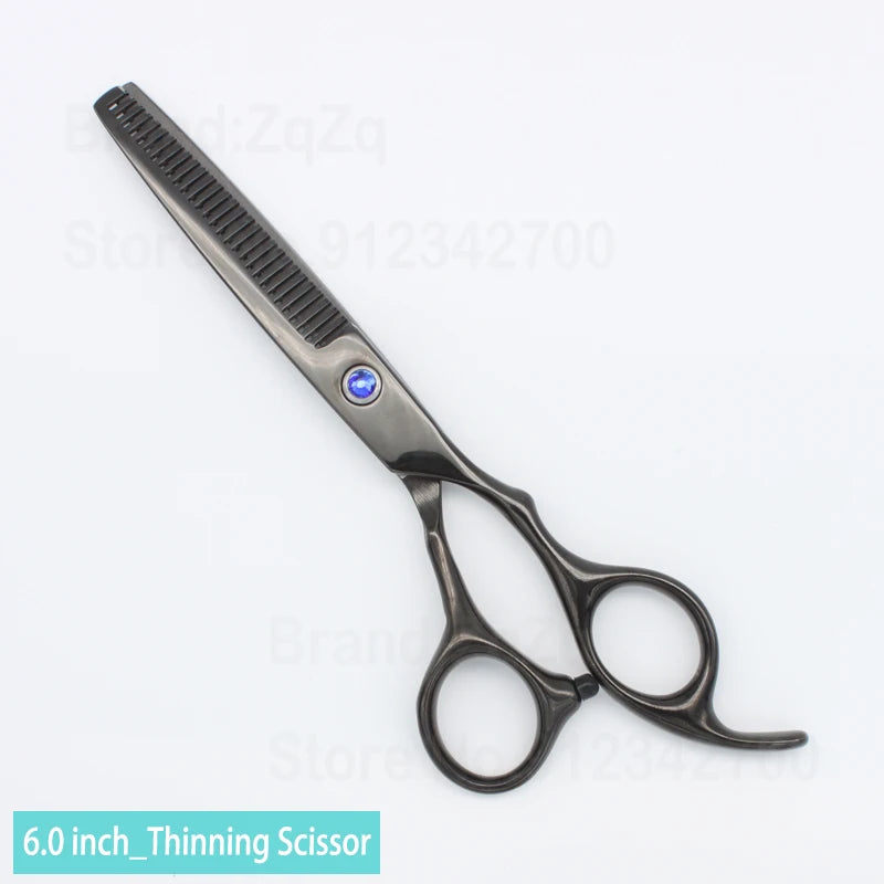 ZqZq Hairdressing Scissors 6 Inch Hair Scissors Professional Barber Scissors Cutting Thinning Styling Tool Hairdressing Shear