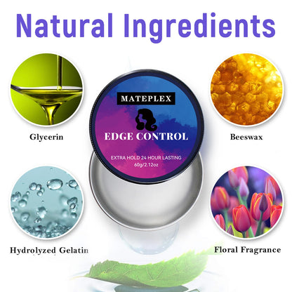 4PCS/Lot Wig Glue for Lace Waterproof Lace Glue Adhesive Strong Hold Hair Edge Control Melt Band Hair Brush Wig Installation Kit