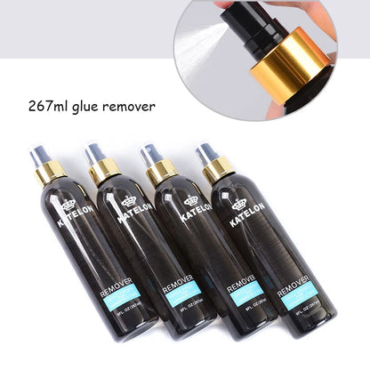 Katelon 267Ml Large Bottle Remover For Lace Wig Glue,Tape,Adhesive Gentle Powerful Spray Remover For Wig Glue System Easy To Use