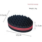 Black Hot Sponge Care Tool Comb Hair Shovel Curly Hair Rub Head Wipe Hair Barber Shop Supplies Small Particles