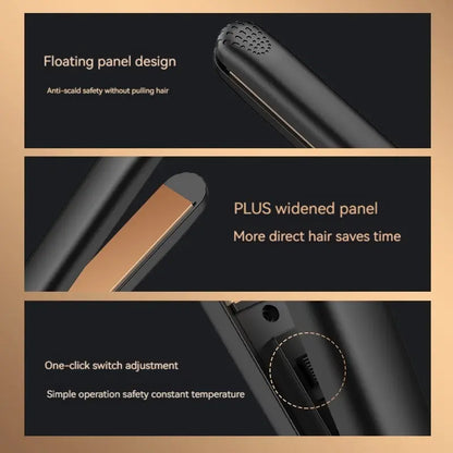 Curling Iron Men's Special Straight Volume Dual-purpose Straight Board Clip Fluffy Hot Hair Artifact Boys Mini Electric