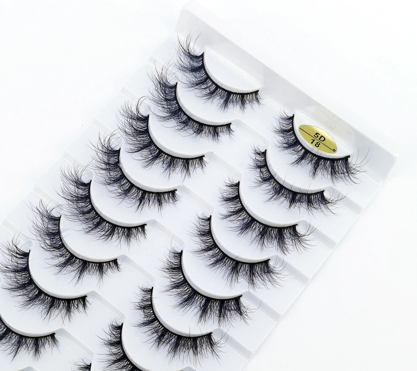 10 pairs Lashes Fluffy Soft Russian volumes Mink Lashes 3D Mink Eyelashes Lashes Reusable Fluffy False Lashes russian extensions