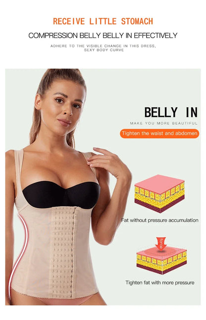 Waist Corset Postpartum Sheath Tummy Top Trainers Shapewear Women Slimming Sheath Woman Flat Belly Waist Trainer Body Shaper