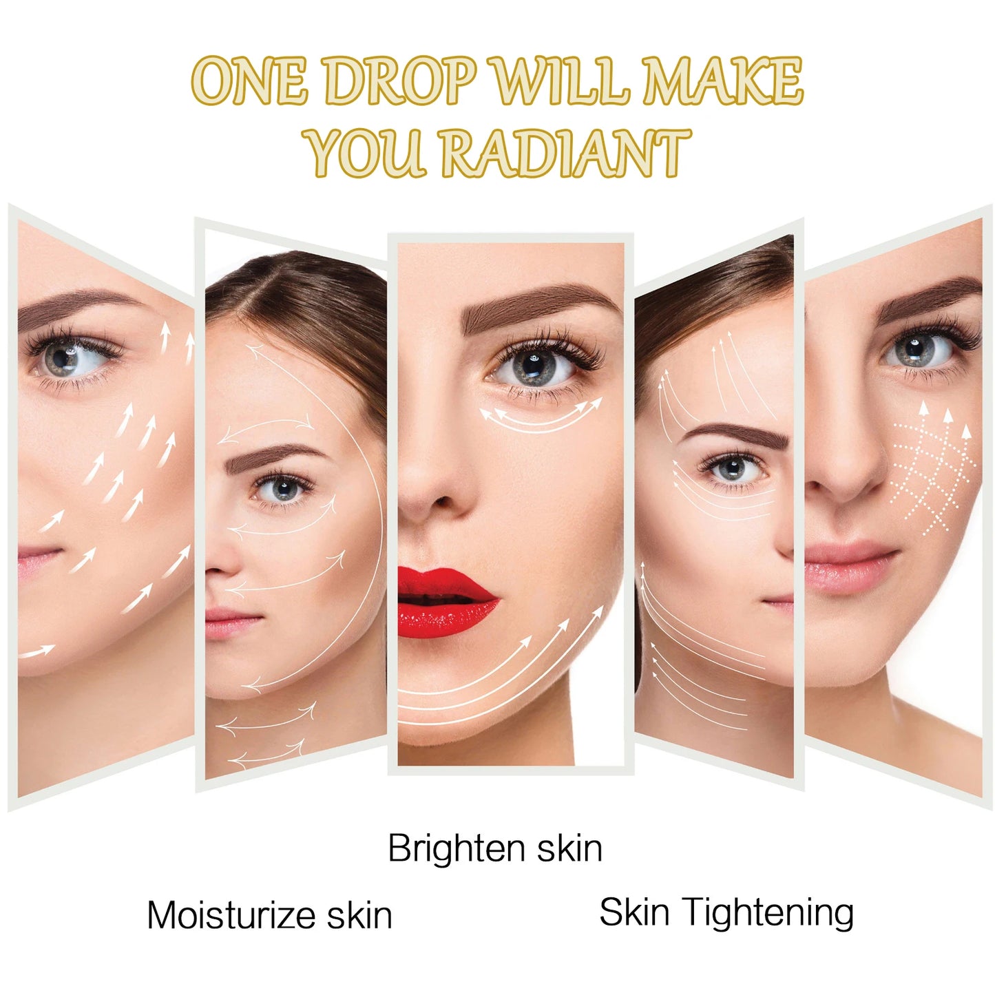 1/2/3pcs Bee Venom Facial Serum Face Essence Wrinkle Reduction Skin Tightening Natural Collagen Booster Hyaluronic Acid  Essence