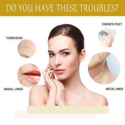 1/2/3pcs Bee Venom Facial Serum Face Essence Wrinkle Reduction Skin Tightening Natural Collagen Booster Hyaluronic Acid  Essence