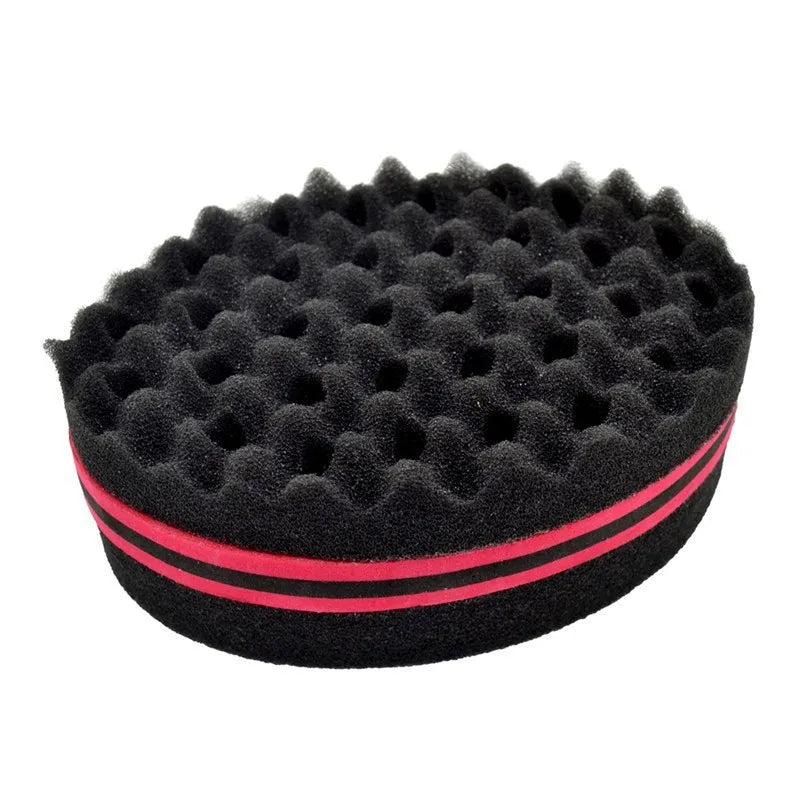 Barber Shop Men Hair Braider Twist Sponge Gloves African Hair Styling Fork Comb Hair Curls Foam For Salon Hairdressing Tools