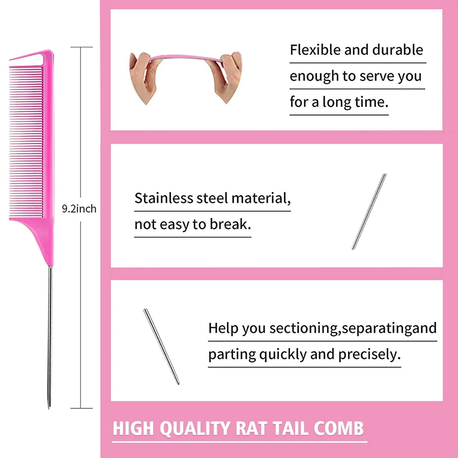 LOCKMIO Floral Scent Wax Stick Styling Smoothing Hair Pomade With Edge Control Brush Kit Anti-Frizz Flyaways For Natural Wigs