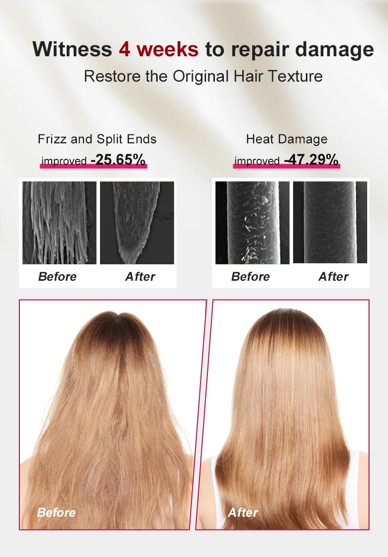 PURC Coconut Oil Hair Mask Repair Damaged Frizz Smoothing Nourishing Keratin Hair Treatments Masks Hair Care Products