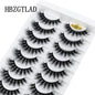 10 pairs Lashes Fluffy Soft Russian volumes Mink Lashes 3D Mink Eyelashes Lashes Reusable Fluffy False Lashes russian extensions