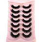 7 Pairs Russian Strip Lashes DD Curl Lashes Pack Fluffy False Lashes russian Lashes Pack Fluffy False Lashes russian extensions