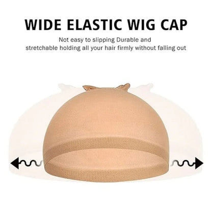 LOCKMIO Wig Glue Waterproof Adhesive for Bonding Lace Toupee Front Closure 6pcs/set Travel Size Wigs Extension Kit for Beginners