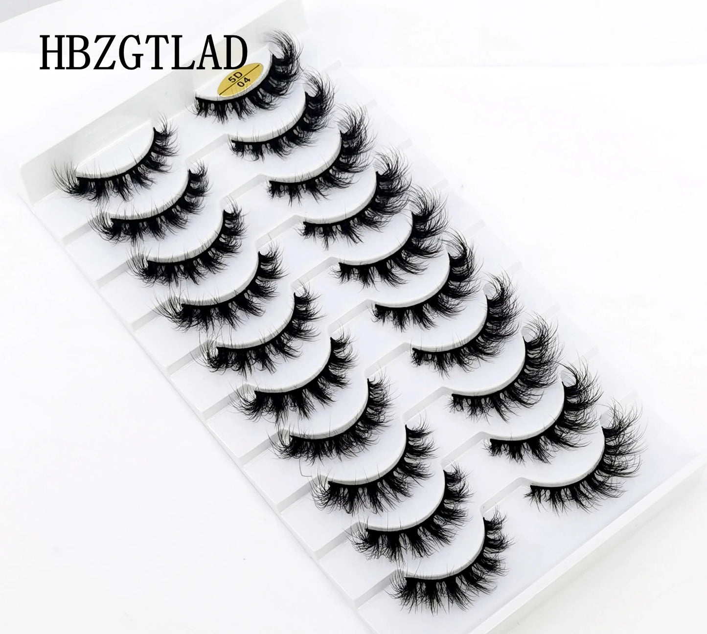10 pairs Lashes Fluffy Soft Russian volumes Mink Lashes 3D Mink Eyelashes Lashes Reusable Fluffy False Lashes russian extensions