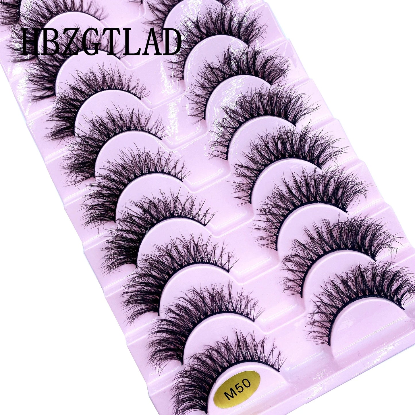 10 pairs Lashes Fluffy Soft Russian volumes Mink Lashes 3D Mink Eyelashes Lashes Reusable Fluffy False Lashes russian extensions