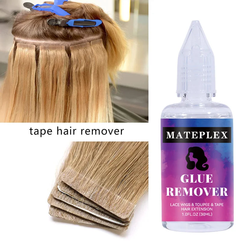 4PCS/Lot Wig Glue for Lace Waterproof Lace Glue Adhesive Strong Hold Hair Edge Control Melt Band Hair Brush Wig Installation Kit