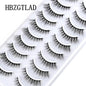 10 pairs Lashes Fluffy Soft Russian volumes Mink Lashes 3D Mink Eyelashes Lashes Reusable Fluffy False Lashes russian extensions