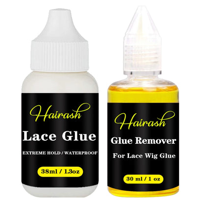 Lace Glue Waterproof For Lace Front Wig + Plant Glue Remover + Hair Wax Stick + Lace Tint Spray