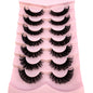 7 Pairs Russian Strip Lashes DD Curl Lashes Pack Fluffy False Lashes russian Lashes Pack Fluffy False Lashes russian extensions