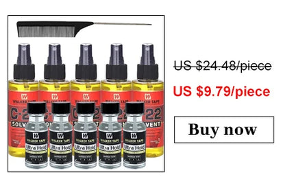 Wig Glue Waterproof Front Lace Wig Glue Private Label Strong Hold Lace Glue Wig Accessories for Frontal Closure Toupee 38ml