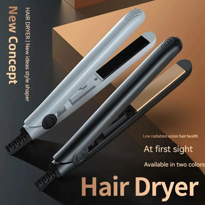 Curling Iron Men's Special Straight Volume Dual-purpose Straight Board Clip Fluffy Hot Hair Artifact Boys Mini Electric
