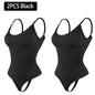 Smoothing Shapewear Bodysuit for Women Faja Full Body Shaper Thong Soft Body Shaping Sculpting Breast Slimming Underwear