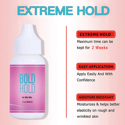 Wig Glue Waterproof Front Lace Wig Glue Private Label Strong Hold Lace Glue Wig Accessories for Frontal Closure Toupee 38ml