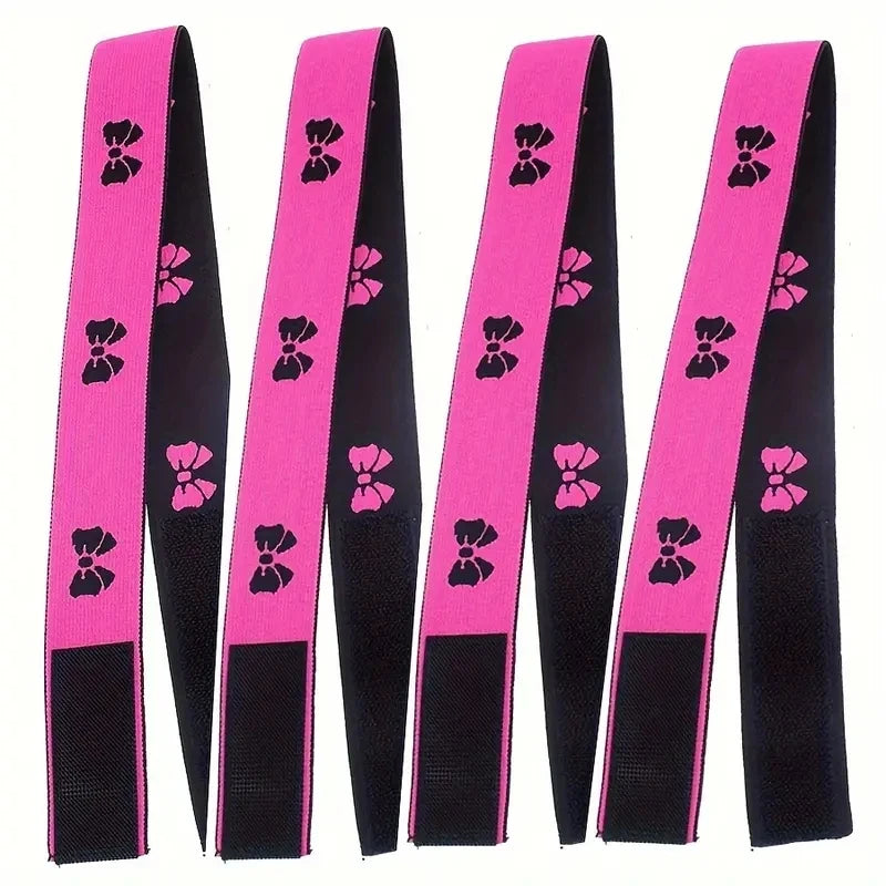 4pc Adjustable Lace Melting Band For Wigs Edge Wrap To LayEdges - Wig Band For Lace Frontal Melt ,Wigs Supplies, Sports Headband