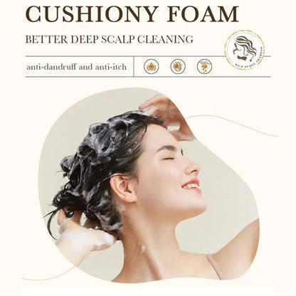 Rice Water Shampoo Volumizing Hair Shampoo For Hair Wash Brittle And Dry Hair Moisturizer For Dry Oily Hair For Travel Spa