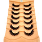 7 Pairs Russian Strip Lashes DD Curl Lashes Pack Fluffy False Lashes russian Lashes Pack Fluffy False Lashes russian extensions