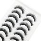 10 pairs Lashes Fluffy Soft Russian volumes Mink Lashes 3D Mink Eyelashes Lashes Reusable Fluffy False Lashes russian extensions